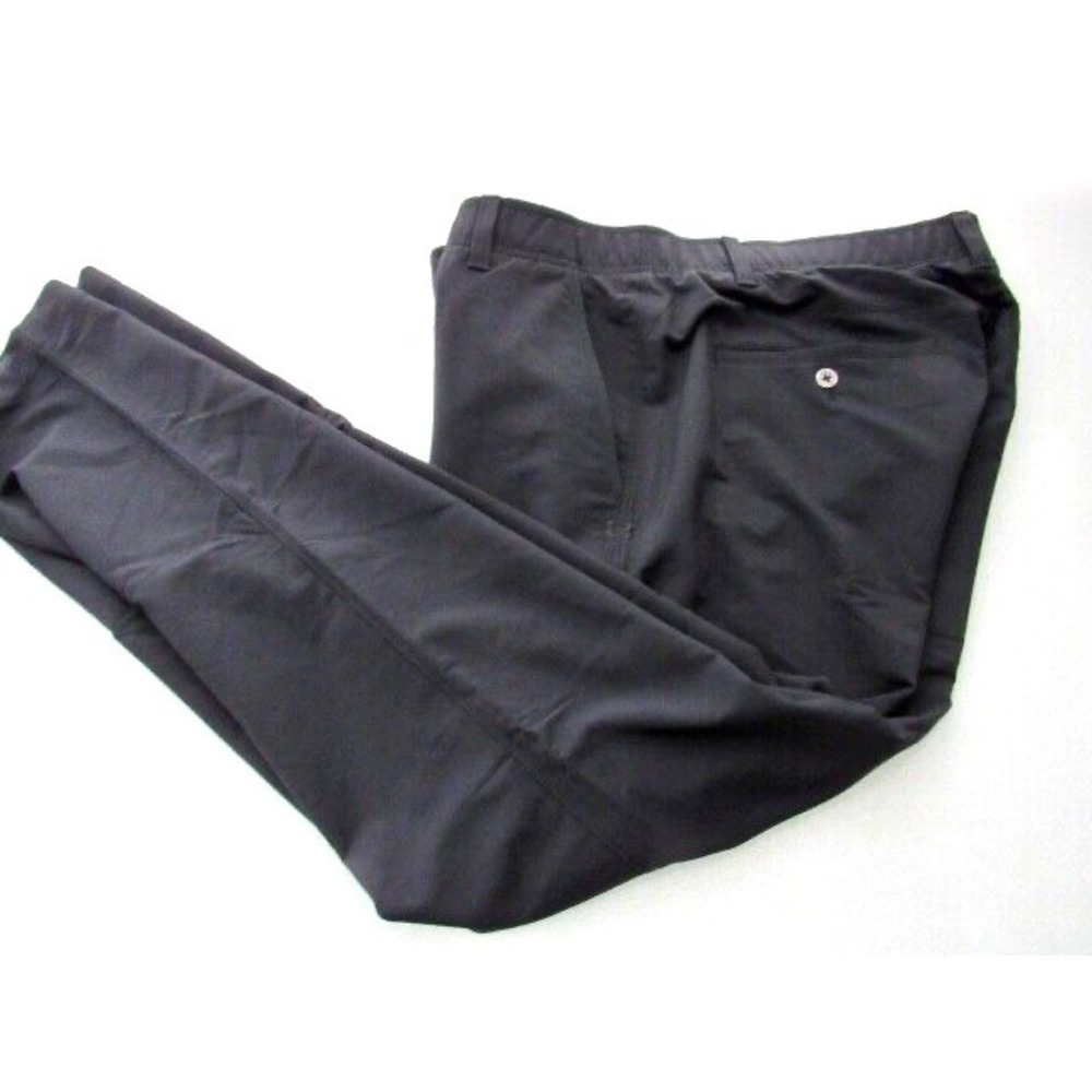 Under Armour Blue Sz 36/30 Stretch Polyester Golf Mens Pants Flat Front